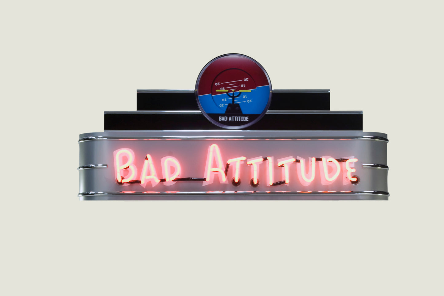 BAD ATTITUDE Neon Sign