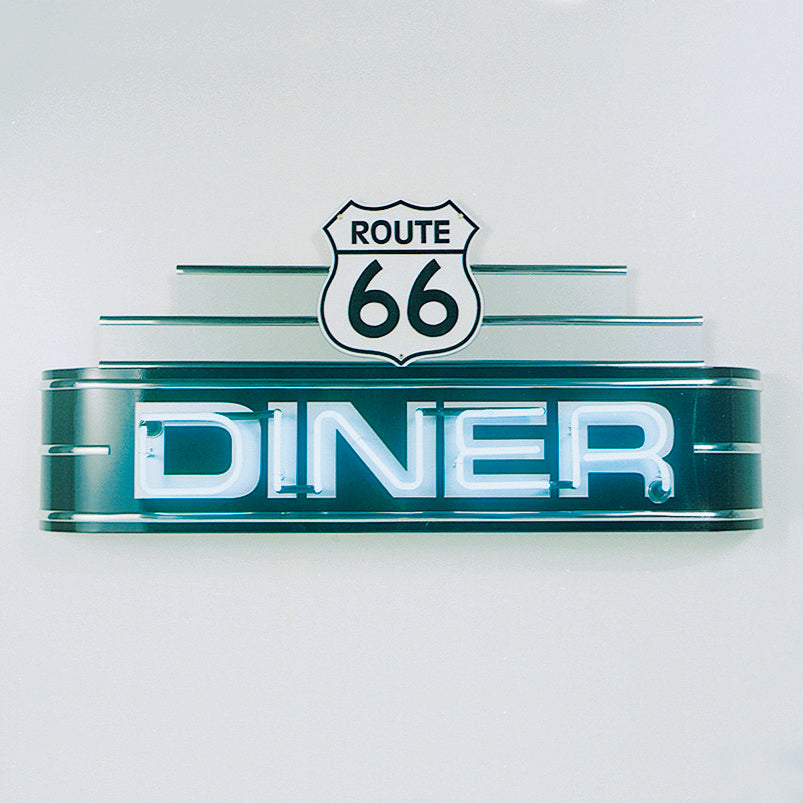 Route 66 DINER Neon Sign