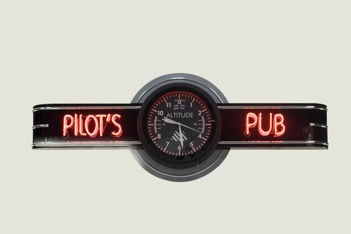 YOUR NAME PUB- CUSTOM Clock Sign
