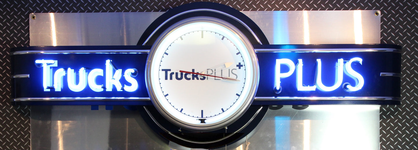 Custom 6' Neon Clock Sign