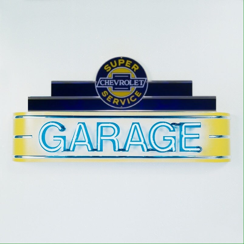 Chevy GARAGE Neon Sign