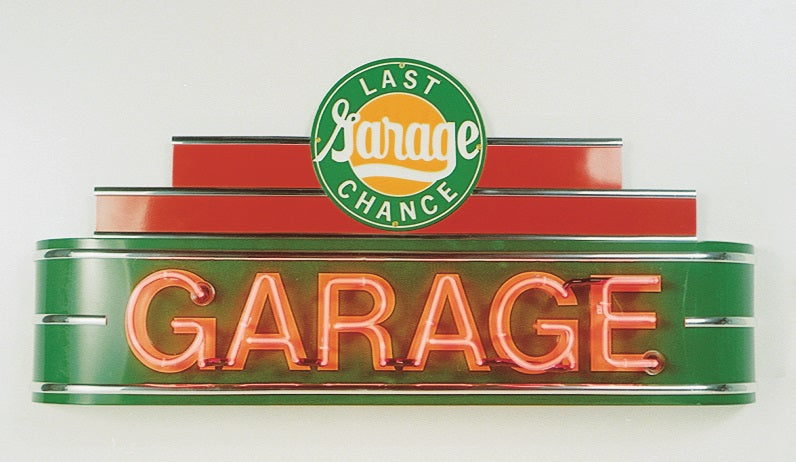 Last Chance GARAGE 4' Neon Sign