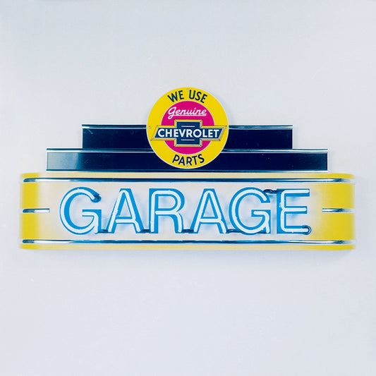 Chevy GARAGE Neon Sign
