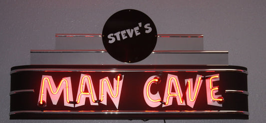 MAN CAVE Neon Sign