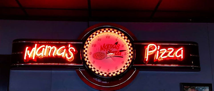 Custom 6' Neon Clock Sign